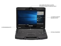 L&#039;ordinateur portable durci Durabook S14I est rafraîchi avec les CPU Intel 11e génération Tiger Lake et les graphiques GeForce GTX 1050 (Source : Durabook)