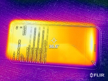 Carte thermique - Avant