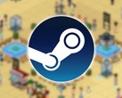 Une image montrant le jeu Overcrowd : A Commute 'Em Up et le logo Steam. (Source de l'image : Steam)