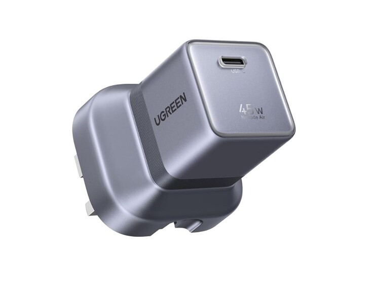 La version britannique du chargeur Ugreen Nexode Air 45W