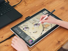 Les artistes d'anime peuvent dessiner sur l'écran à stylet Wacom One 14 avec n'importe quel PC ou Mac. (Source de l'image : Wacom)