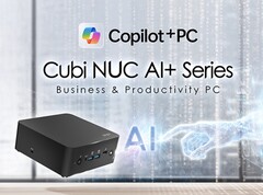 Le MSI Cubi NUC reçoit le traitement Lunar Lake au CES 2025. (Source de l&#039;image : MSI)