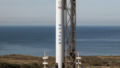 Mission de lancement du satellite Falcon Heavy USSF-52 (image : SpaceX) 