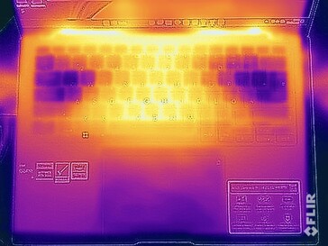 Test de résistance aux températures de surface (en haut)