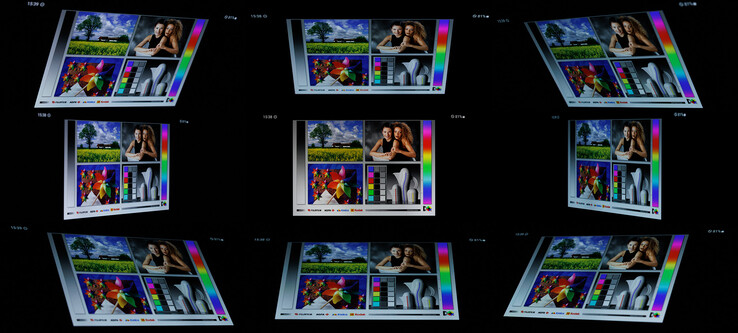 Stabilité de l'angle de vision du Samsung Galaxy S23