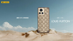 Le smartphone &quot;Realme x LV&quot;. (Source : Cosmic Ultra Machine via Weibo)
