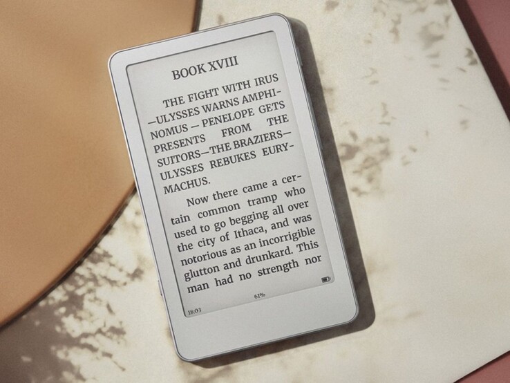 La Boox Picco utilise un écran ePaper offrant une grande lisibilité en plein soleil.