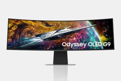 L'Odyssey OLED G9 contient le Samsung Gaming Hub pour le streaming de jeux en nuage. (Image source : Samsung)
