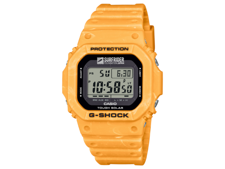 La montre Casio G-Shock Surfrider Foundation Japan. (Source de l'image : Casio)