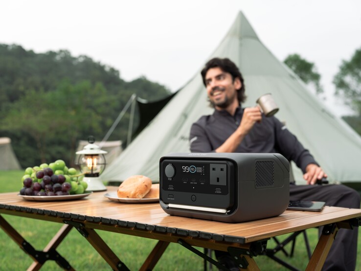 L'EcoFlow River 3 Plus dispose d'une batterie LiFePO4 de 286 Wh (Image source : EcoFlow)