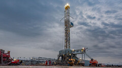 Machines sur le site du puits d&#039;évaluation Sugarloaf de Fervo Energy (Image source : Fervo Energy)
