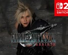 La bannière de Final Fantasy 7 Rebirth Switch 2 est présentée