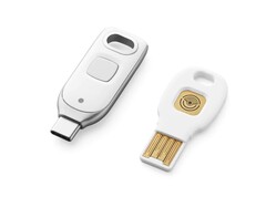 La nouvelle clé de sécurité Titan de Google peut stocker jusqu&#039;à 250 mots de passe sur une clé USB-C. (Image : Google)