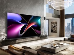 Le téléviseur Hisense 116UX RGB-MiniLED est commercialisé en Chine. (Source de l'image : Hisense)