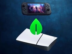 Le mode d&#039;économie d&#039;énergie de la PS5 montré avec la maquette de la PS6 (Image source : Sony PlayStation avec modifications)