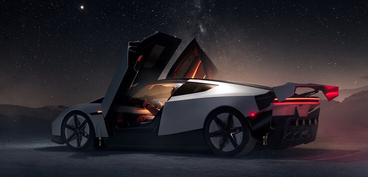 Le Tesla Roadster EV est fabriqué en fibre de carbone légère, en magnésium et en titane.