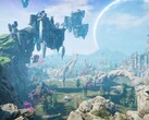 Une image montrant le monde ouvert de Edge of Eternity.