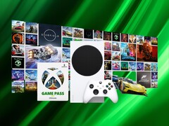 Bandeau Xbox Series S avec bibliothèque Game Pass et manette (Source : Xbox Wire avec modifications)