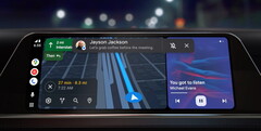 Android Le nouvel ensemble de fonctionnalités d&#039;Auto est enfin sorti de la version bêta. (Image source : Google)