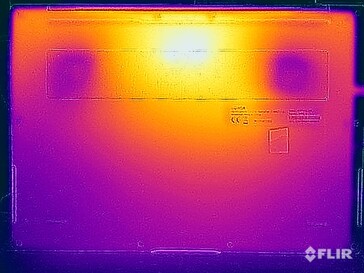 Test de résistance aux températures de surface (en bas)