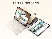 Oppo vendra le Pad 5 Pro avec un clavier flottant qui imite l'iPad Pro.