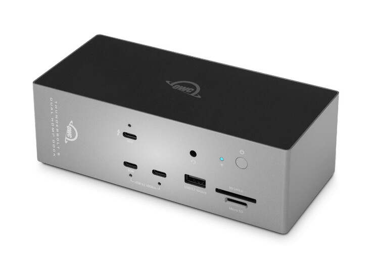 La station d'accueil Thunderbolt 5 présente un langage de conception qui n'est autre que celui d'OWC.
