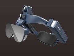Les lunettes Utrack AR sont dotées d&#039;une caméra thermique et de plusieurs options d&#039;extension (Image source : Utech)