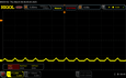 Scintillement PWM (0 % de luminosité)