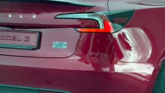 2024 Tesla Model 3 Performance avec badge Ludicrous (image : Des Williams/X)