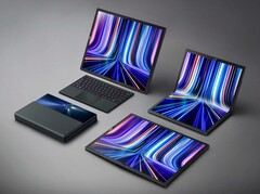 Le Zenbook 17 Fold OLED d'Asus pourrait être concurrencé par Apple l'année prochaine. (Source de l'image : Asus)