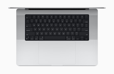 Le MacBook Pro 16 pouces offre un Magic Keyboard amélioré. (Image Source : Apple)