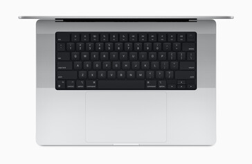 Le MacBook Pro 16 pouces offre un Magic Keyboard amélioré. (Image Source : Apple)