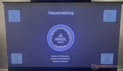 La mise au point doit être effectuée manuellement.