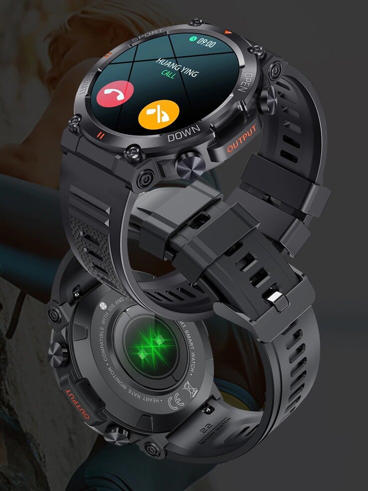 La smartwatch EIIGIS K56 Pro. (Image source : EIGIIS)