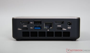 Sapphire Edge AI - Connecteurs au dos