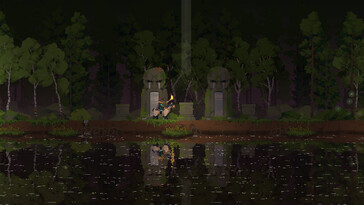 Dans l’image : une capture d’écran de jeu de Kingdom Two Crowns.