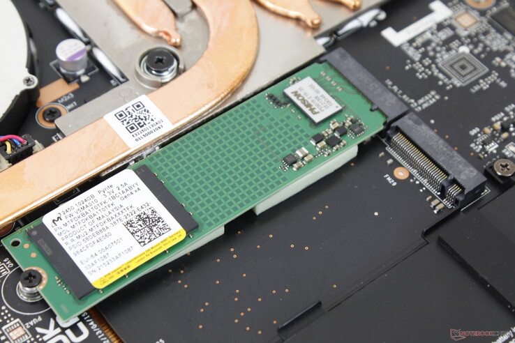 Jusqu'à deux SSD NVMe M.2 PCIe4 x4 2280 sont pris en charge en configuration RAID 0/1