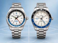 La dernière collaboration de Timex avec Pan Am comprend des modèles Waterbury GMT à quartz et automatiques
