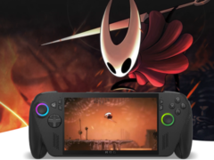 Art promotionnel présentant la Xbox ROG Ally X fonctionnant avec Hollow Knight : Silksong (image source : Xbox)
