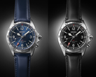 Les modèles Seiko HBC008J (à gauche) et HBC009J (à droite) sont tous deux équipés de bracelets en cuir.