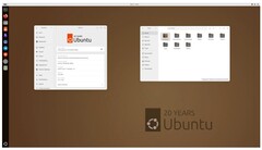 Thème de bureau anniversaire Ubuntu 24.10