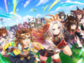 Umamusume : Pretty Derby, lancé sur Steam, bénéficie d'une prise en charge complète de la langue anglaise : interface, voix off et sous-titres. Sur la photo, une capture d'écran stylisée du jeu. (Source de l'image : Cygames, Inc.)