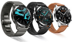 Le &quot;Mate Watch&quot; succédera au &quot;Watch GT 2&quot;, illustré sur la photo. (Source de l&#039;image : Huawei)