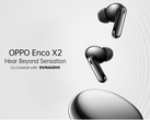 Les oreillettes Enco X2 TWS. (Source : OPPO)