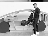 L'un des prototypes de Robotaxi (Source : Tesla/Walter Isaacson)