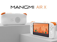 Le Mangmi Air X fonctionne sous Android 14 en mode natif. (Source de l'image : Mangmi - édité)