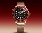 L'Omega Seamaster Diver 300M Bronze gold and Burgundy Edition a été lancée aux Etats-Unis (Image source : Omega)