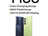 Vivo revient à son design changeant de couleur avec le lancement du Y100 4G. (Source de l'image : Vivo)