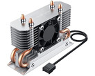 Dissipateur NVMe avec ventilateur actif intégré (Image Source : Amazon)