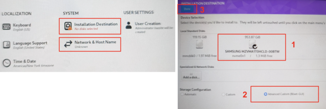 L'installation de Bazzite est probablement la partie la plus délicate du processus, car vous devez créer les partitions manuellement (Image Source : Notebookcheck)